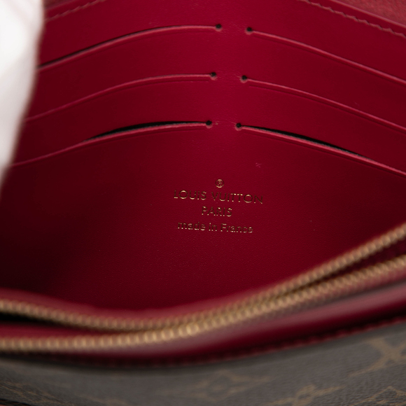 Pre-Loved Louis Vuitton Monogram Flore Wallet On Chain - Picture 5 of 6